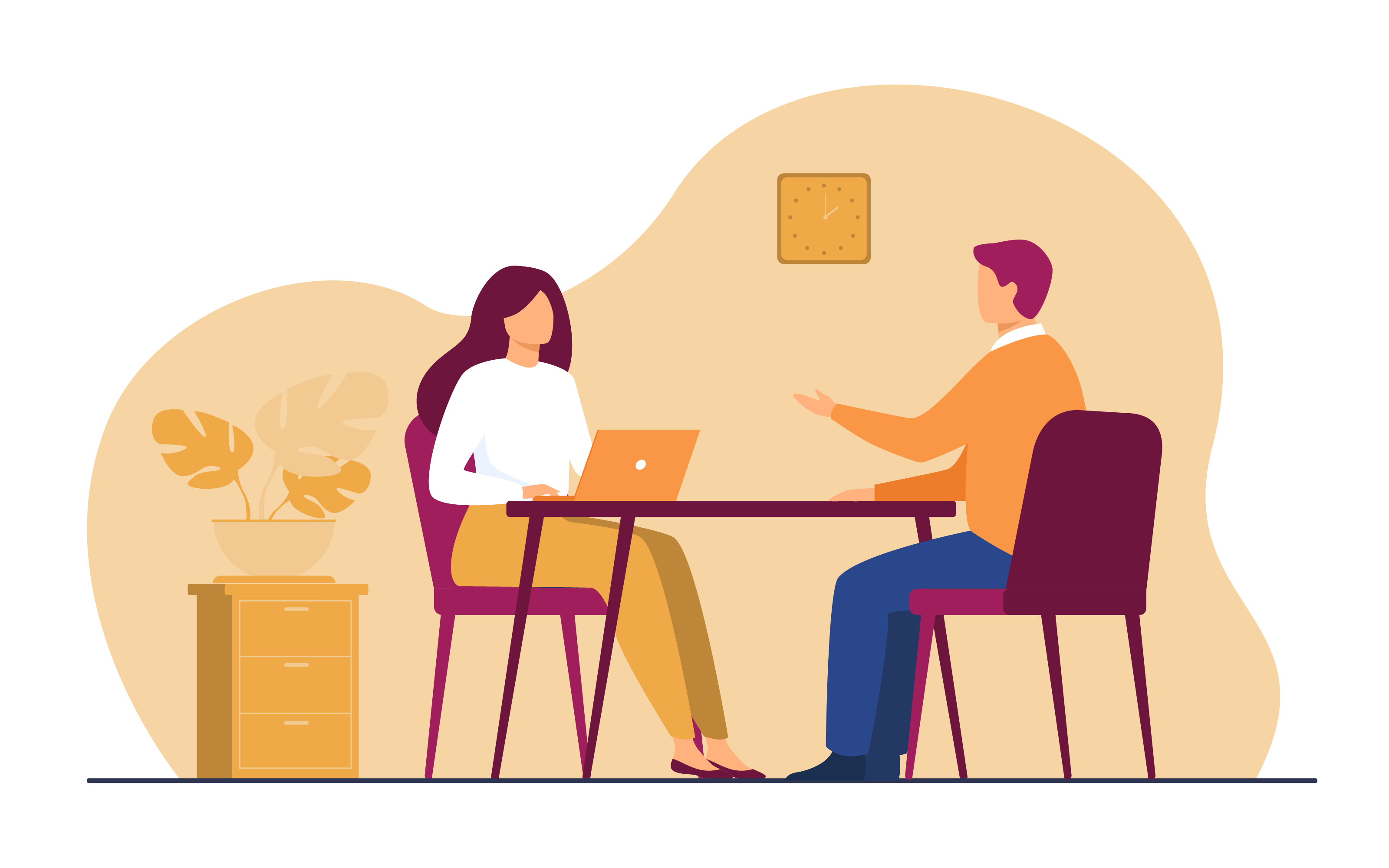 illustration consultation, interview